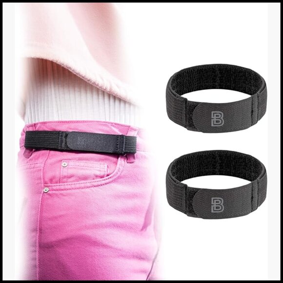 No Buckle Elastic Belt for Women, Fits 1 Inch Belt Loops main image 5